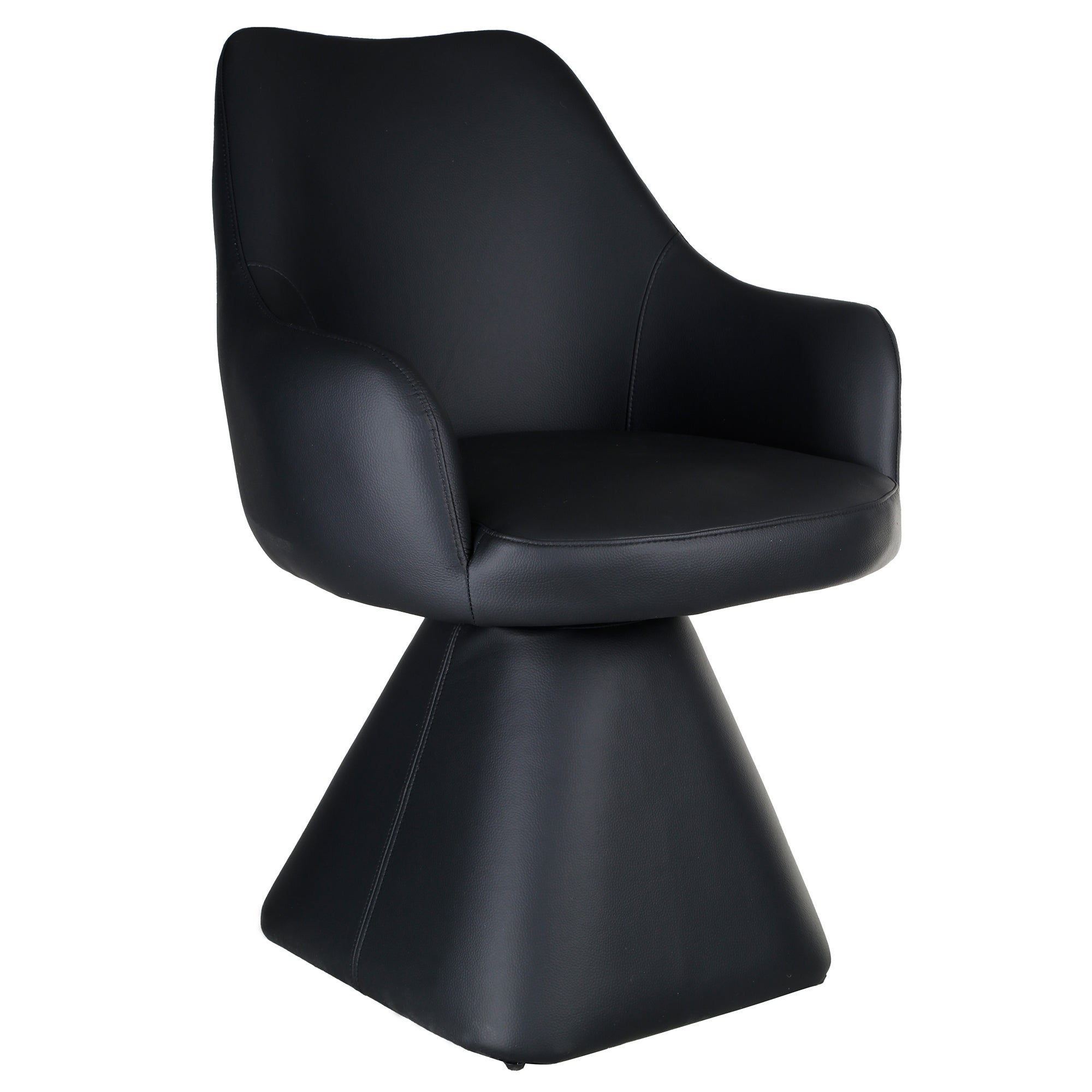 TOVAS RND BLK - CAPRESE BK-5PC DINING SET