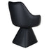 TOVAS RND BLK - CAPRESE BK-5PC DINING SET