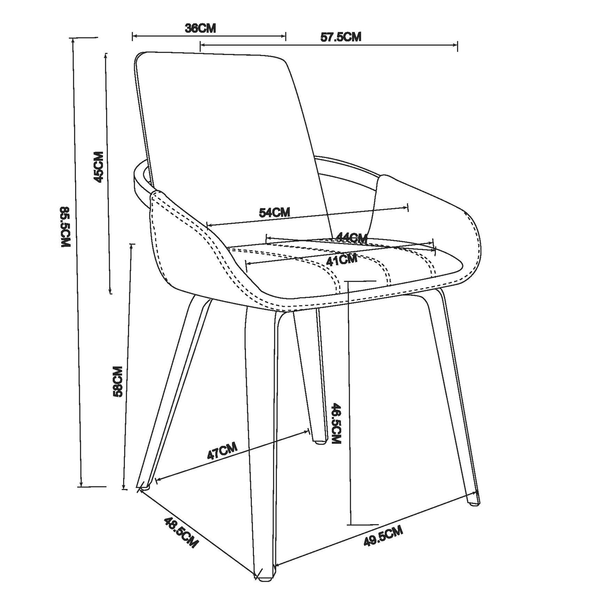 TOVAS OV IV - CASPIAN SD-7PC DINING SET