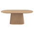 TOVAS OV NAT - ORIAS LT OAK-7PC DINING SET