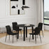 CONRAD BLK - BRIXX BLK-5PC DINING SET