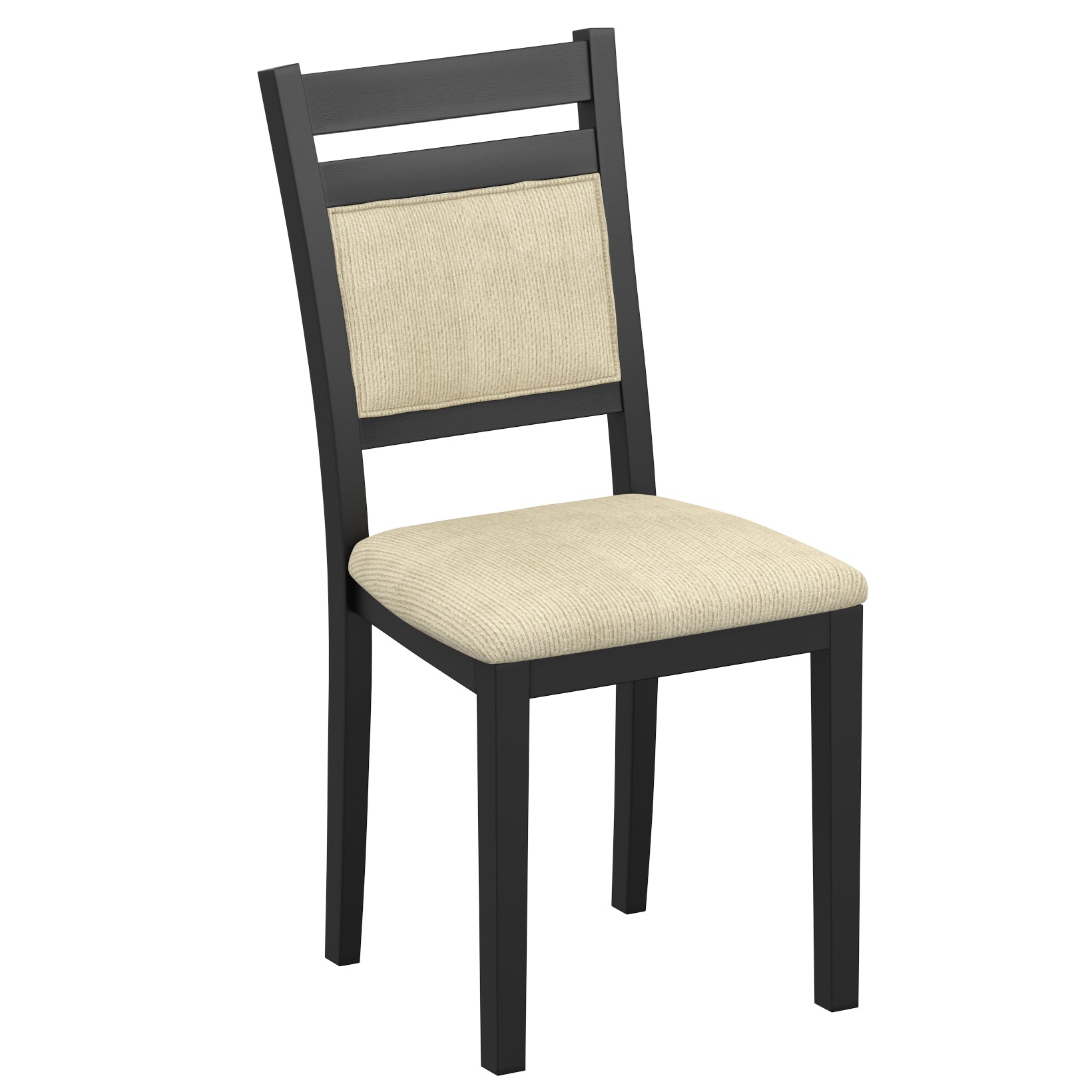 CONRAD-3PC DINING SET-BLACK