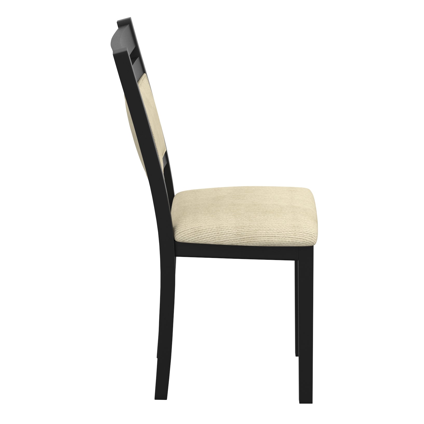 CONRAD-3PC DINING SET-BLACK