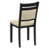 CONRAD-5PC DINING SET-BLACK