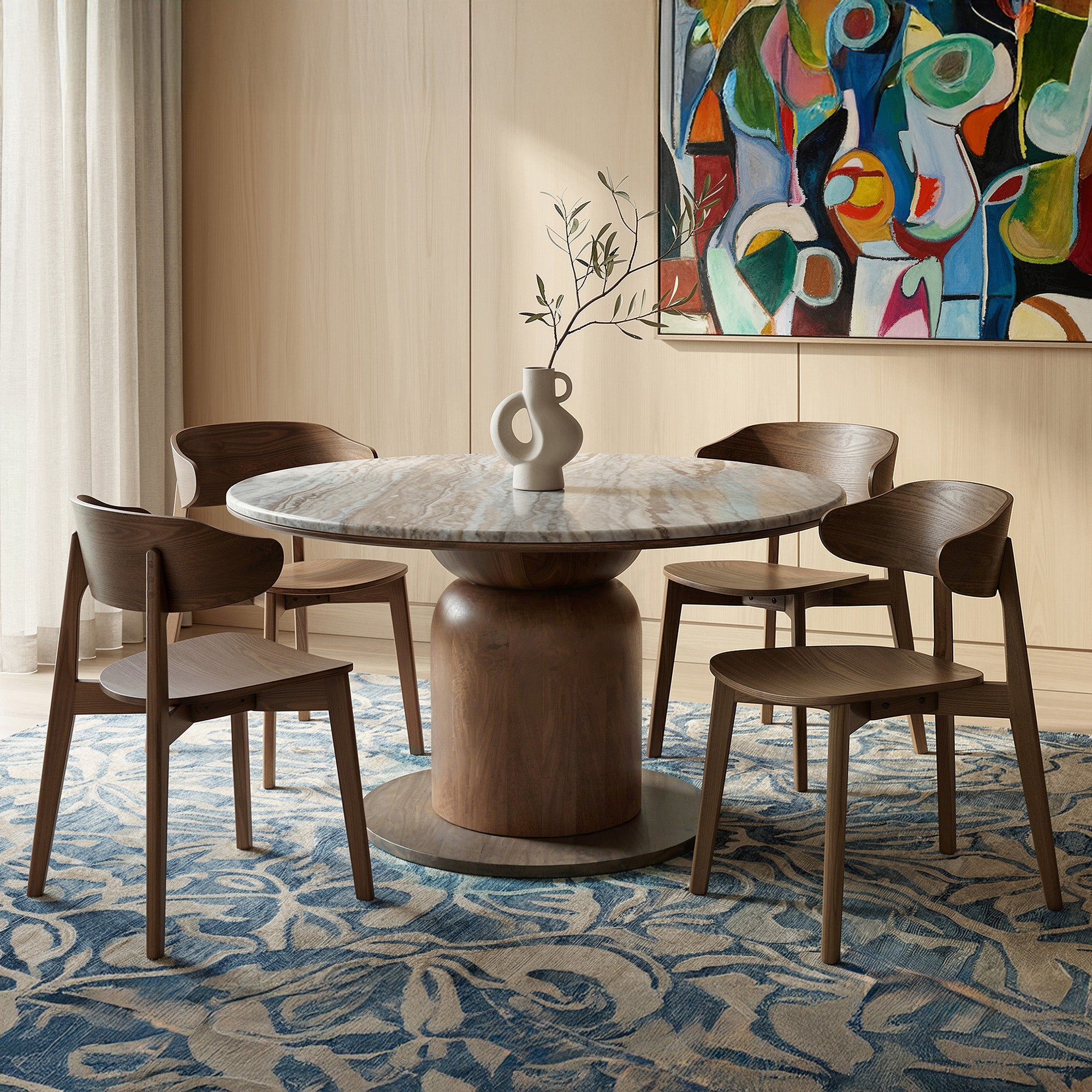 MARTINA - KHARI WAL-5PC DINING SET