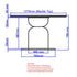 MARTINA - KHARI WAL-5PC DINING SET