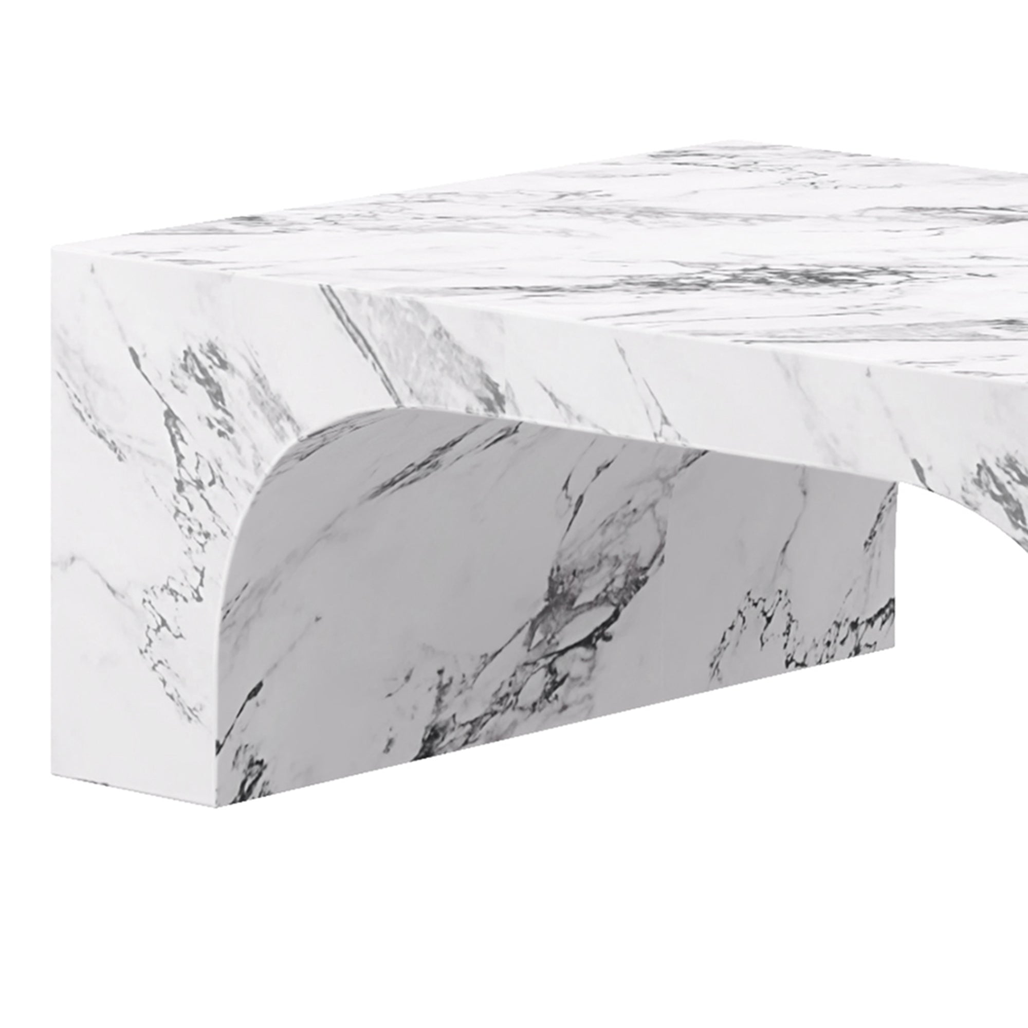 ATTICUS-COFFEE TABLE-BULGARI WHITE