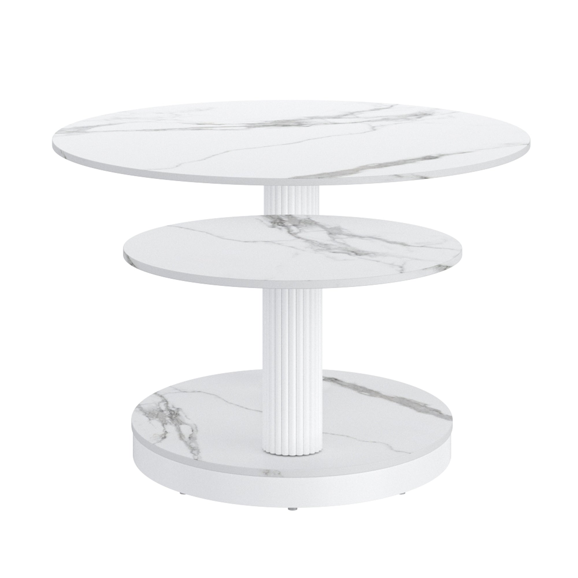 ELARA-COFFEE TABLE-WHITE