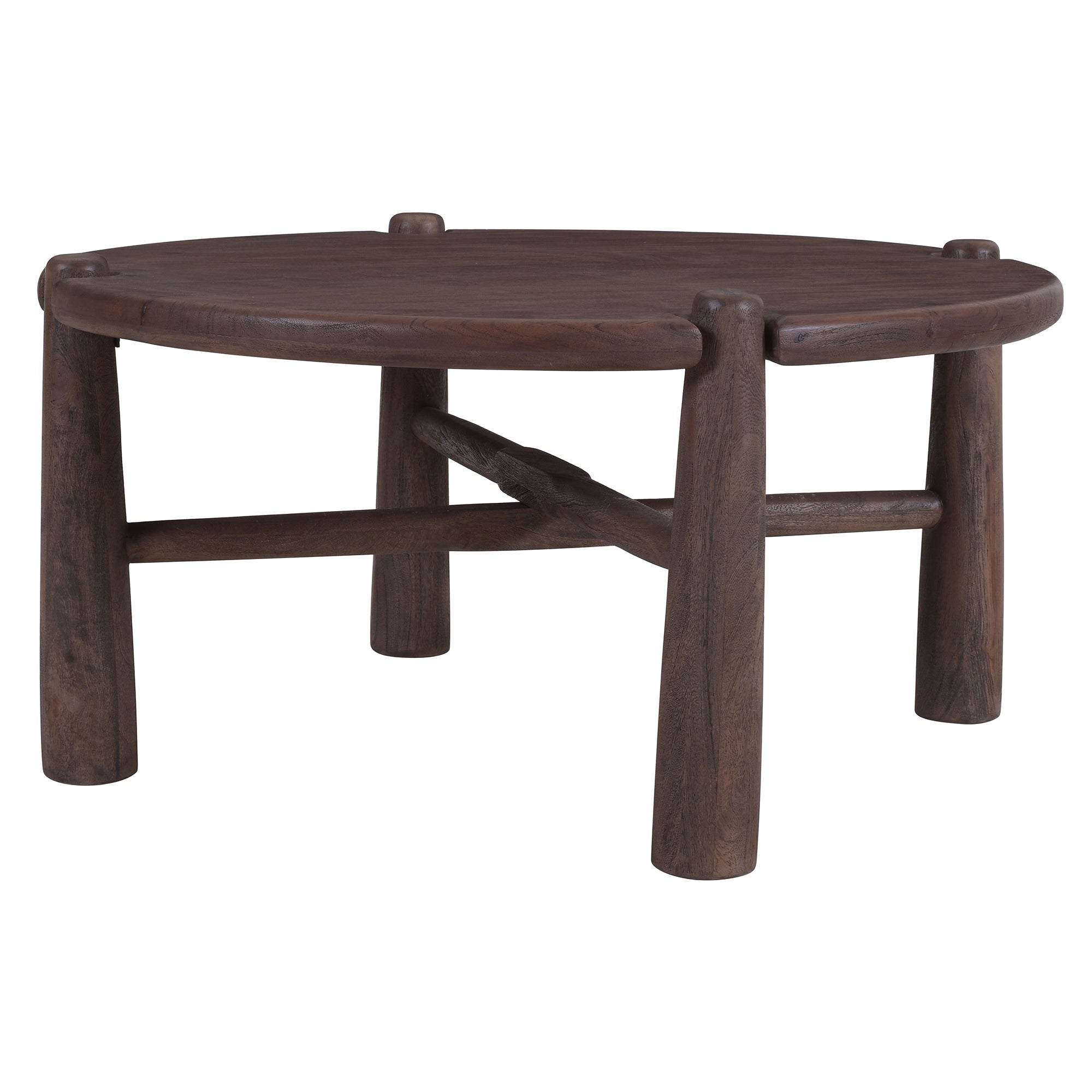 CARLYN-COFFEE TABLE-DARK WALNUT