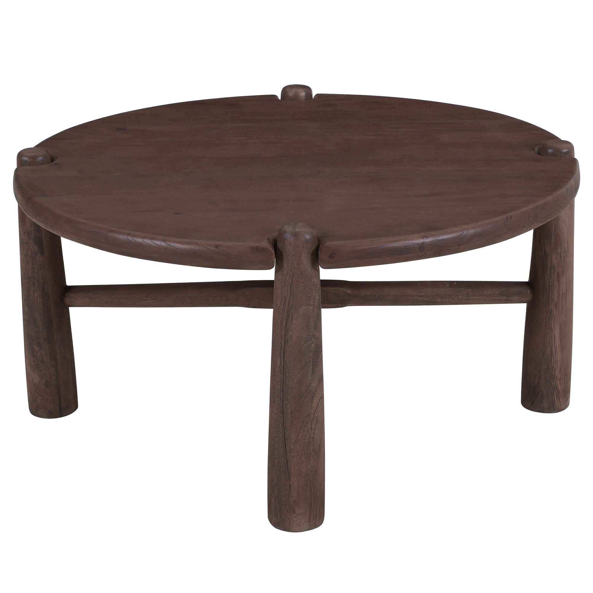 CARLYN-COFFEE TABLE-DARK WALNUT