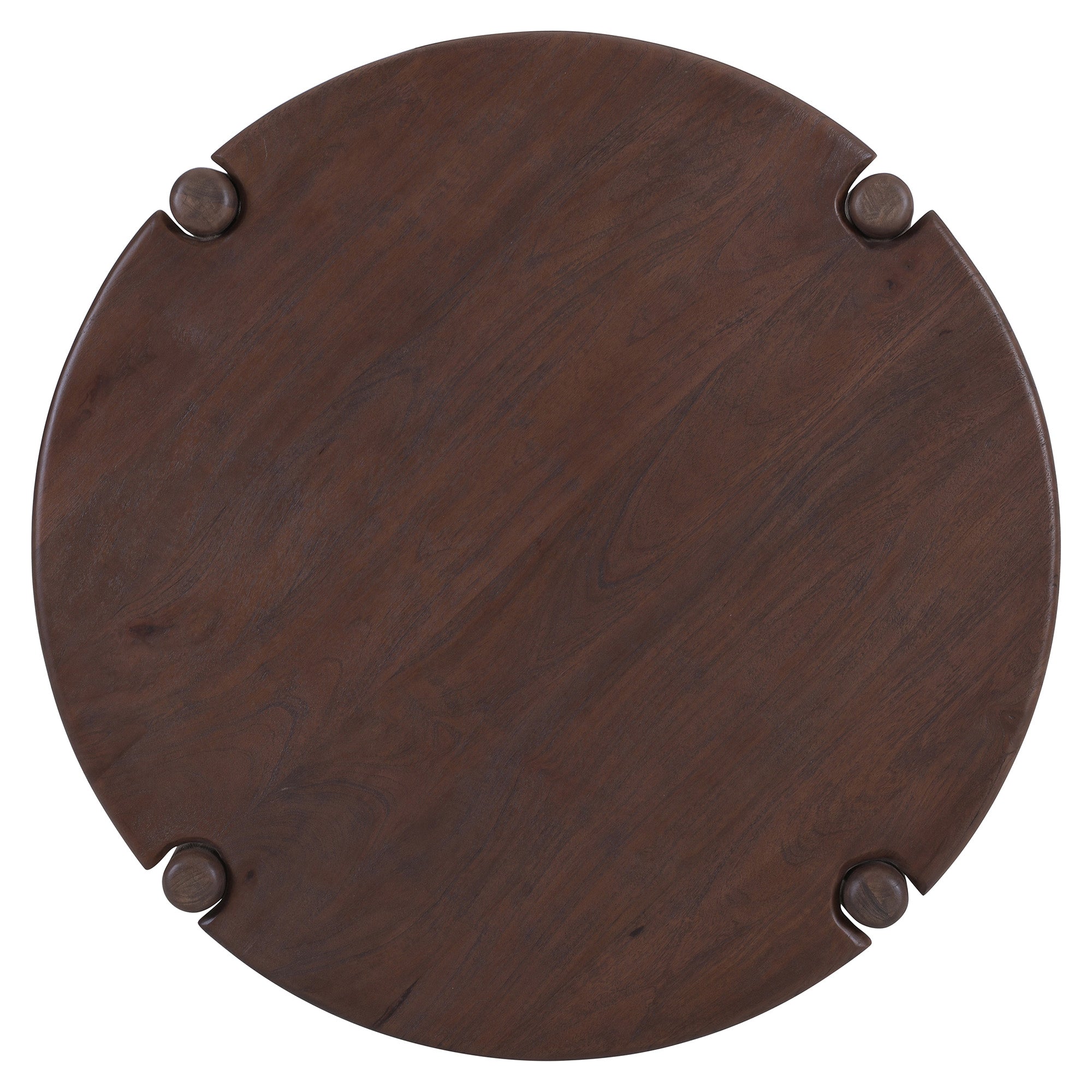 CARLYN-COFFEE TABLE-DARK WALNUT