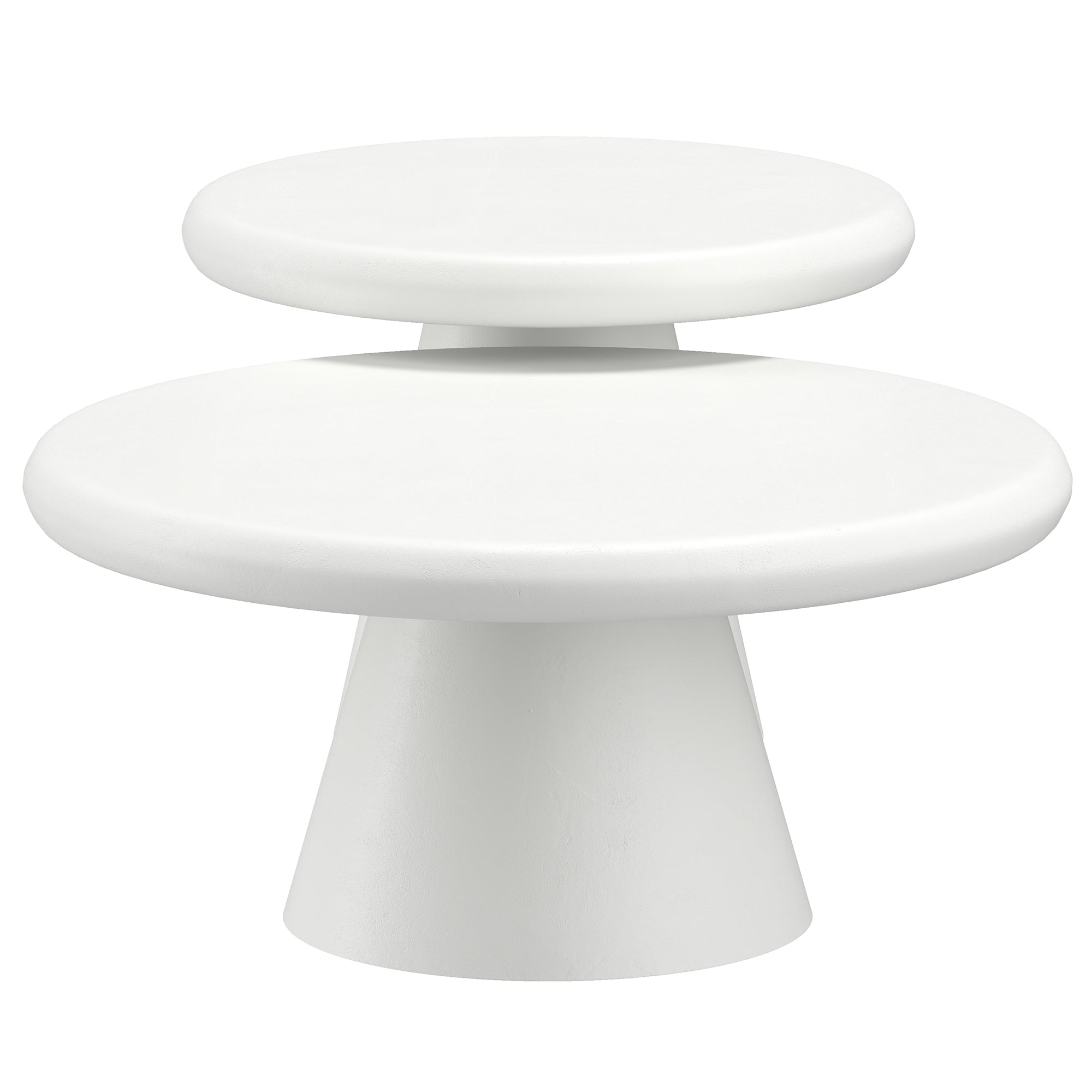 GALIO-2PC COFFEE TABLE SET-WHITE