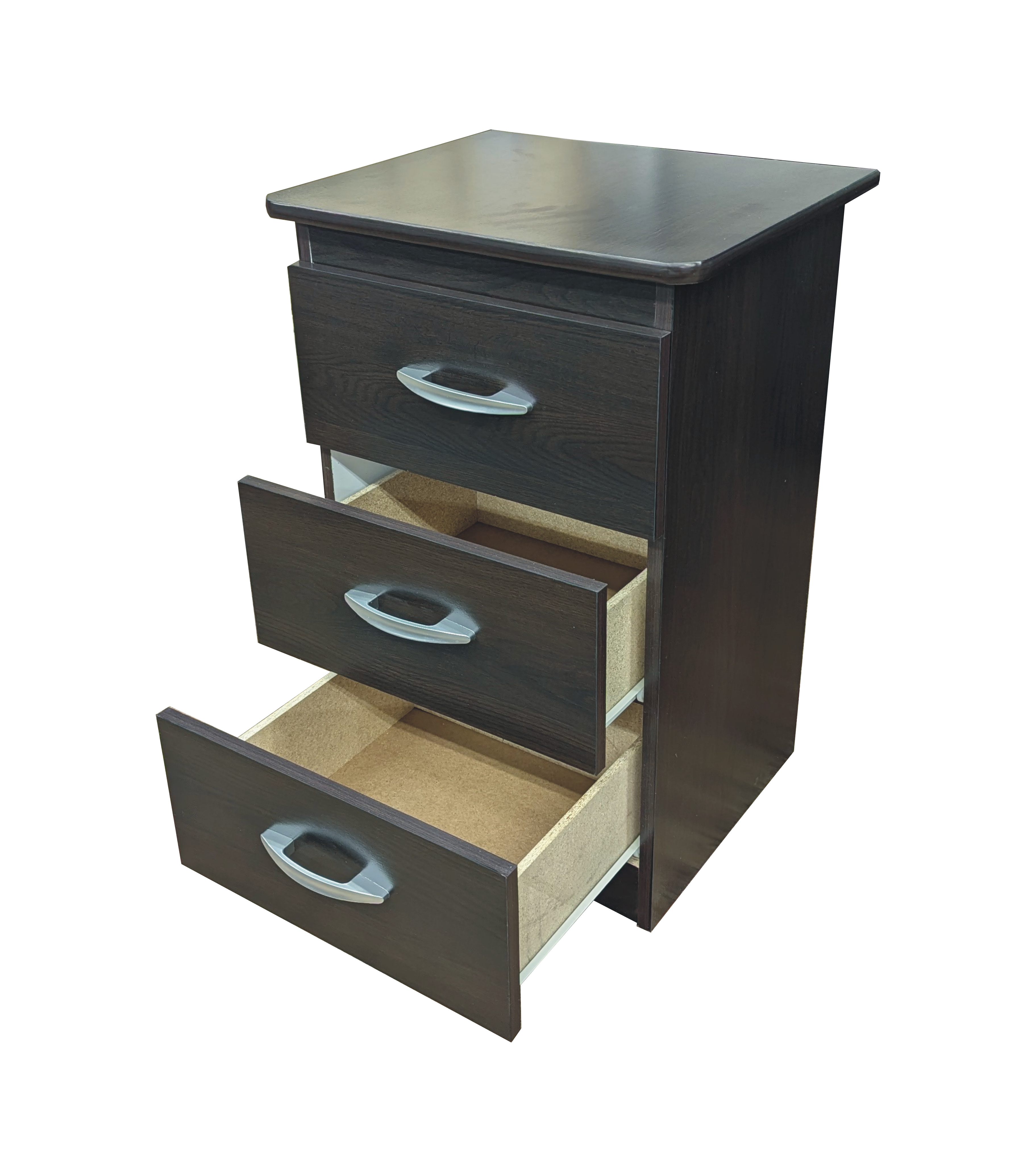 STR "Tall Boy" 3 Drawer Narrow Chest - Available in various Colours