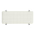 ODELL-STORAGE BENCH-IVORY
