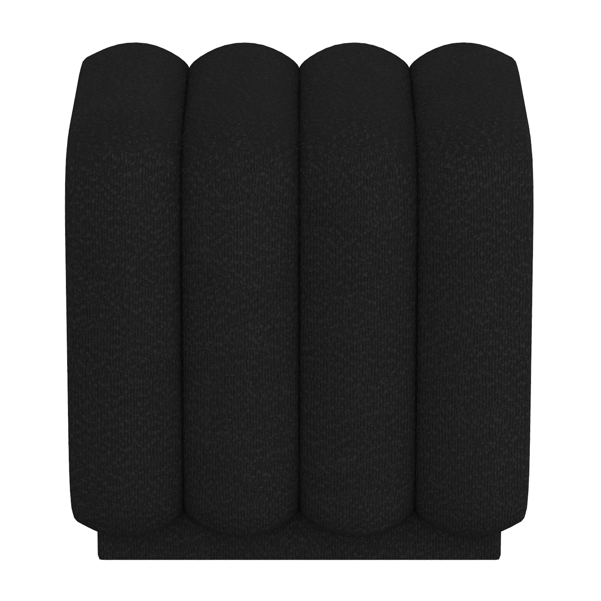 RIGEL-SMALL OTTOMAN-BLACK