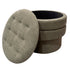 KEPLER-ROUND STORAGE OTTOMAN-MOSS