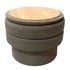 KEPLER-ROUND STORAGE OTTOMAN-MOSS