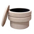 KEPLER-ROUND STORAGE OTTOMAN-OAT
