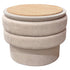 KEPLER-ROUND STORAGE OTTOMAN-OAT