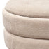 KEPLER-ROUND STORAGE OTTOMAN-OAT