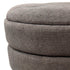KEPLER-RND STORAGE OTTOMAN-WARM CHARCOAL
