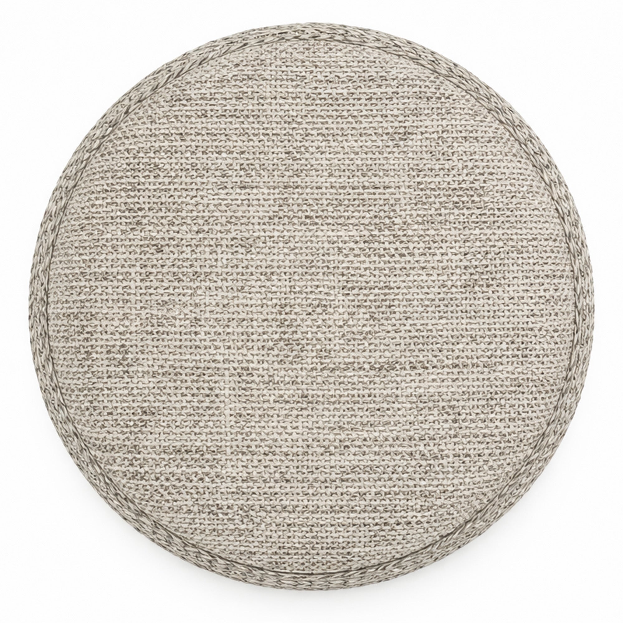 INDIGO-STORAGE OTTOMAN-BEIGE CHARCOAL