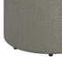 NOVAR-ROUND SWIVEL OTTOMAN-WARM GREY