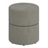 NOVAR-ROUND SWIVEL OTTOMAN-WARM GREY