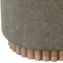 SADIE-ROUND STORAGE OTTOMAN-MOSS