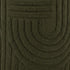 LULLU-ROUND STORAGE OTTOMAN-OLIVE GREEN