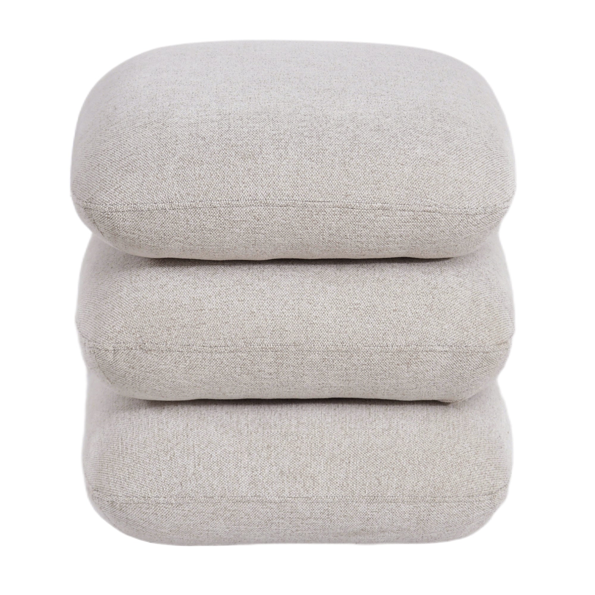 RYLEE-SQUARE OTTOMAN-BEIGE