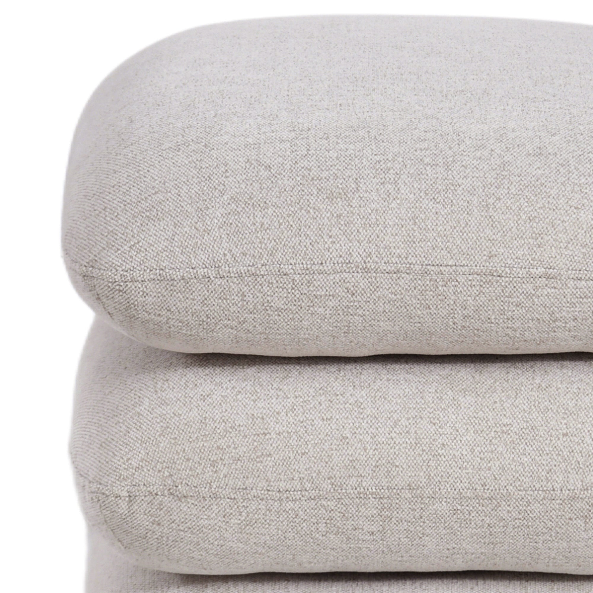 RYLEE-SQUARE OTTOMAN-BEIGE