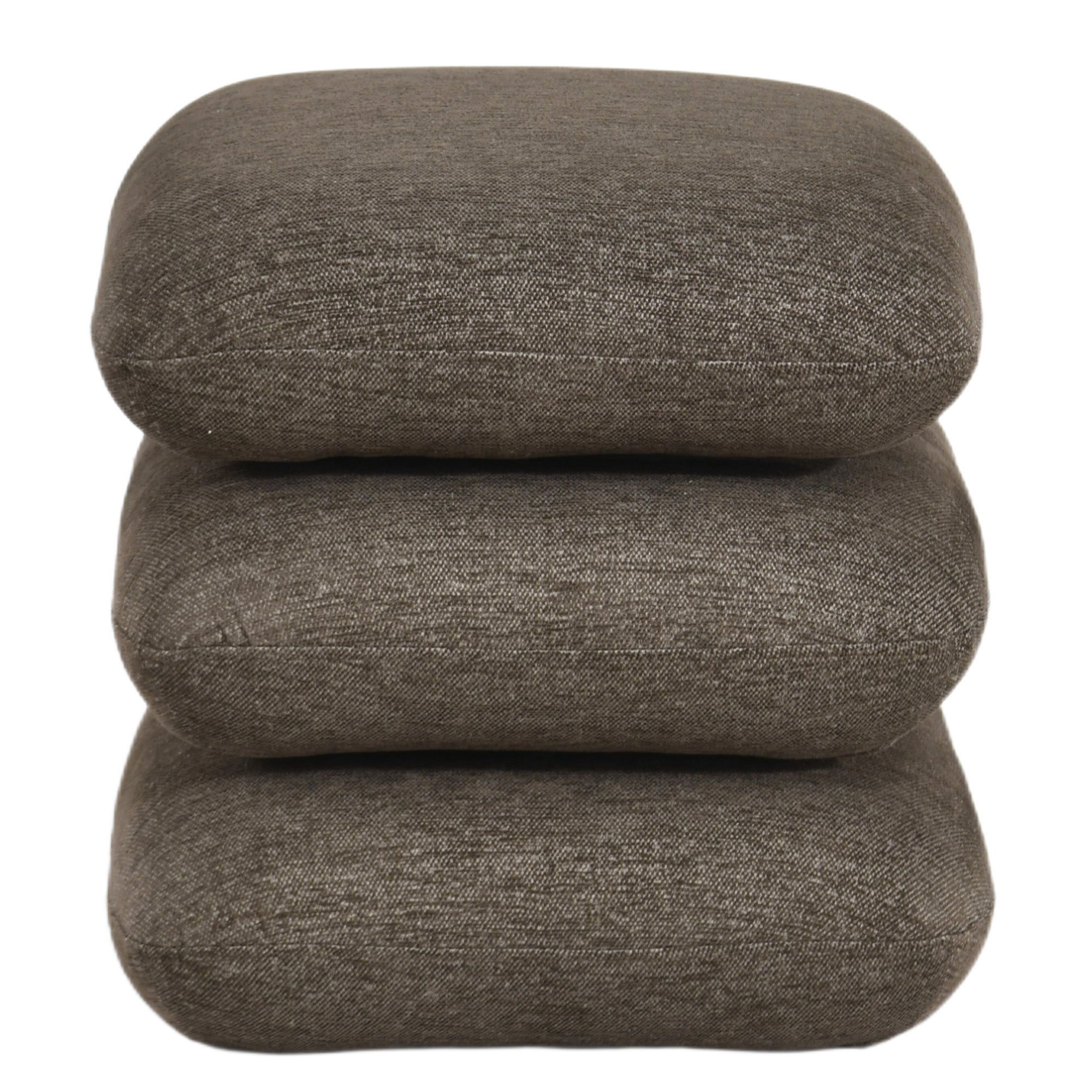 RYLEE-SQUARE OTTOMAN-BROWN