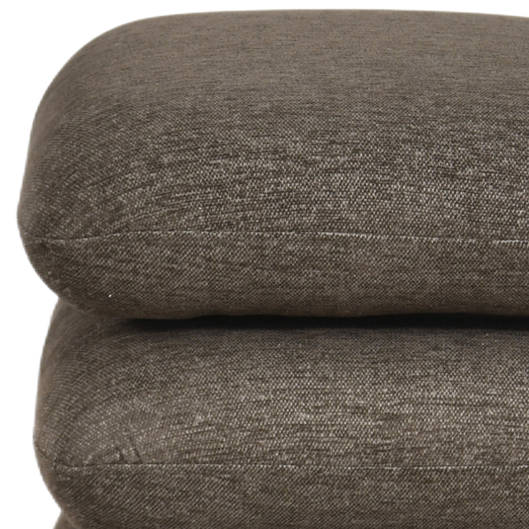 RYLEE-SQUARE OTTOMAN-BROWN