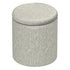 TWYLA-ROUND STORAGE OTTOMAN-SAGE