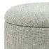 TWYLA-ROUND STORAGE OTTOMAN-SAGE