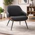 UMBER-ACCENT CHAIR-BLACK