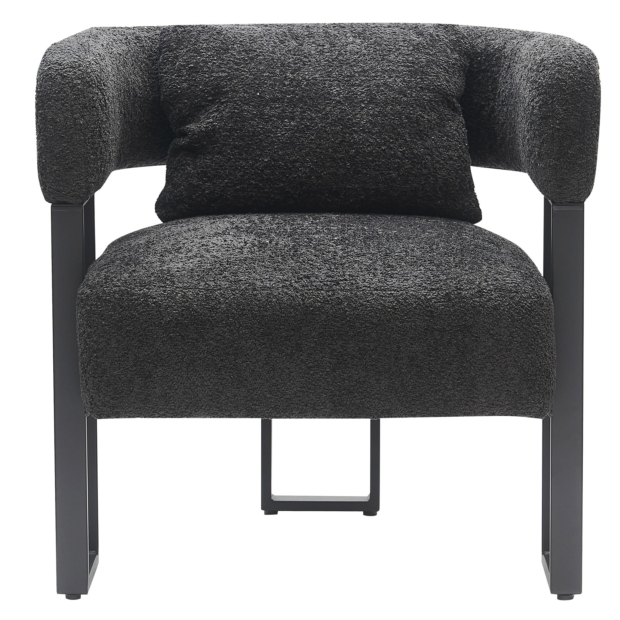 SCARLET-ACCENT CHAIR-CHARCOAL