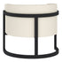 ZHURI-ACCENT CHAIR-IVORY