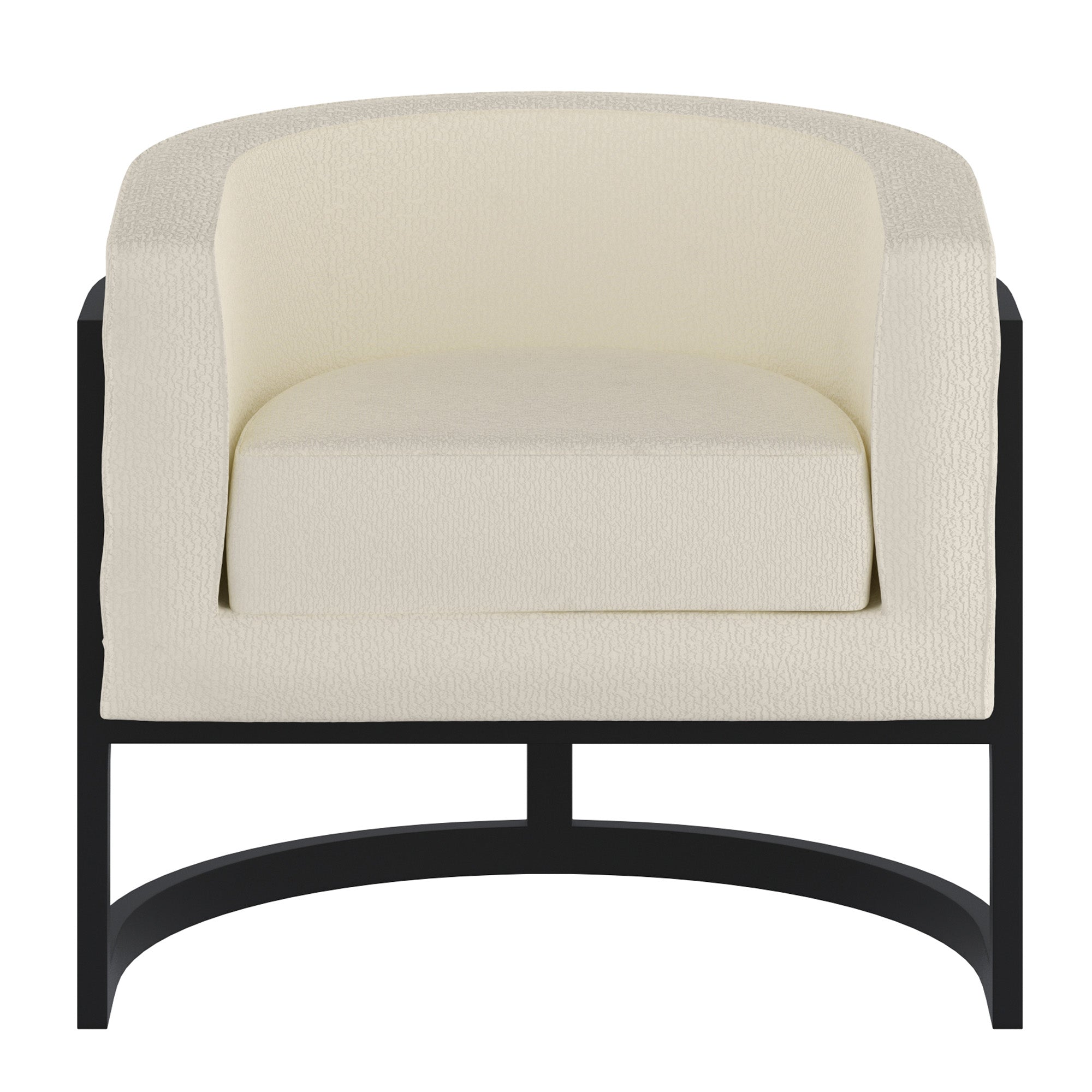 ZHURI-ACCENT CHAIR-IVORY