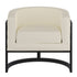 ZHURI-ACCENT CHAIR-IVORY