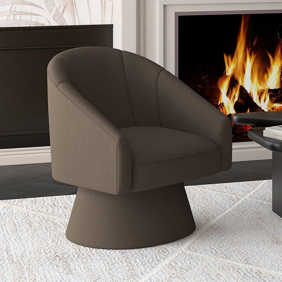 TILSY-ACCENT CHAIR-CHARCOAL
