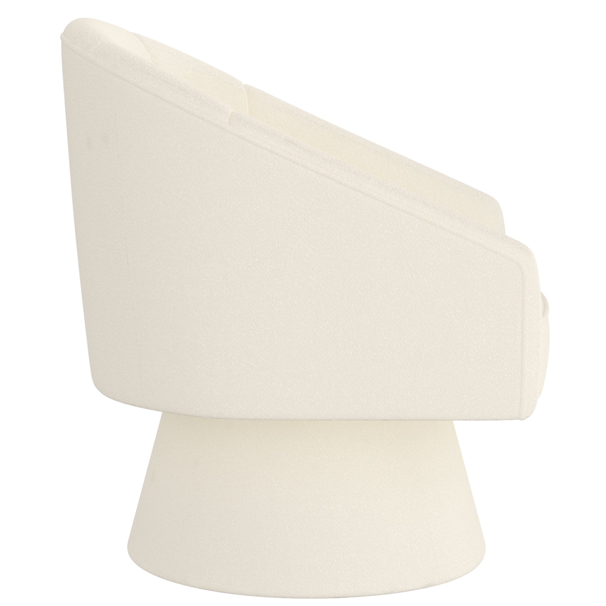 TILSY-ACCENT CHAIR-IVORY