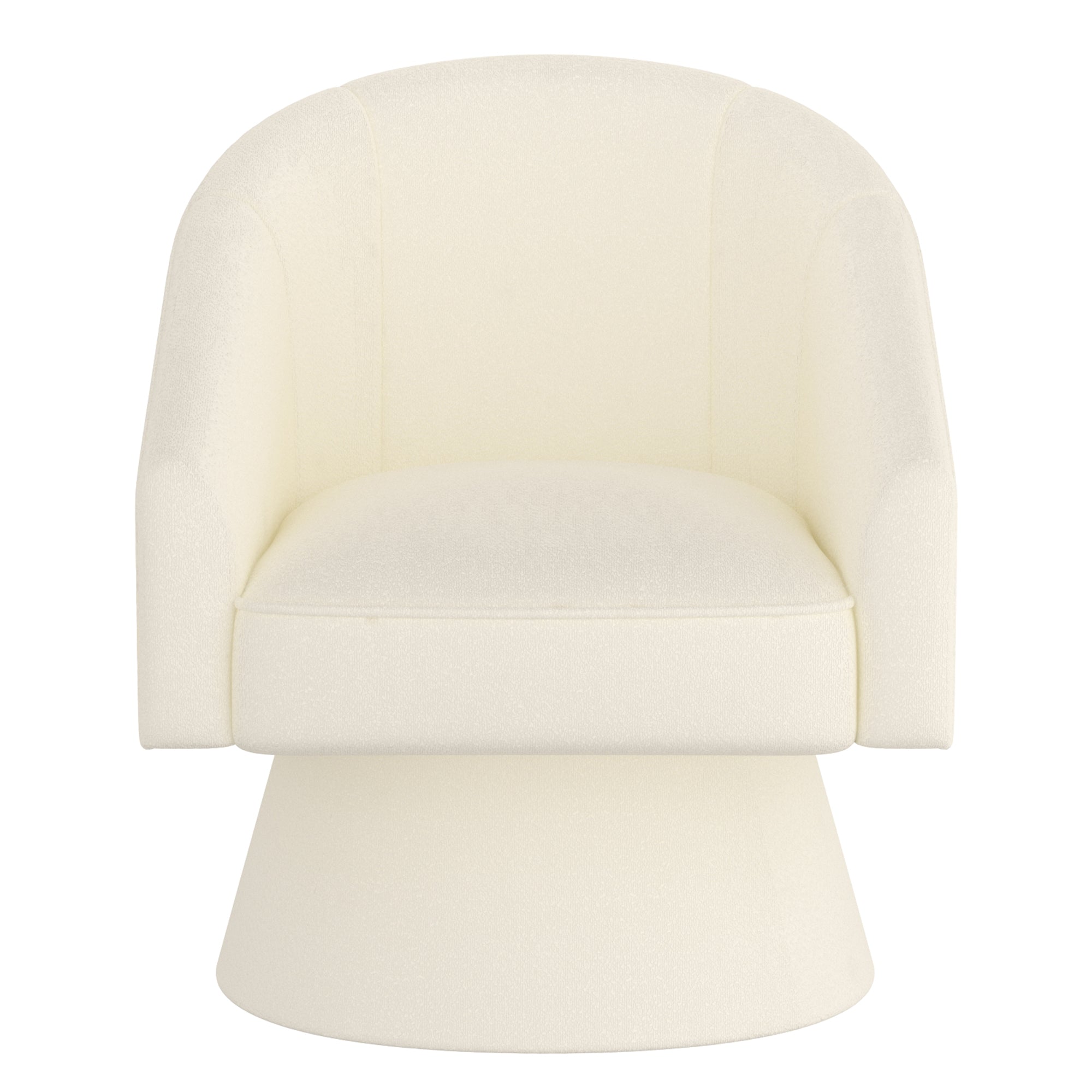 TILSY-ACCENT CHAIR-IVORY
