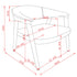 BEXLEY-ACCENT CHAIR-MUSHROOM