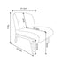LISSON-ACCENT CHAIR-DARK TAUPE