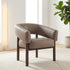 ALLEGRA-ACCENT CHAIR-DARK TAUPE