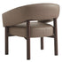 ALLEGRA-ACCENT CHAIR-DARK TAUPE