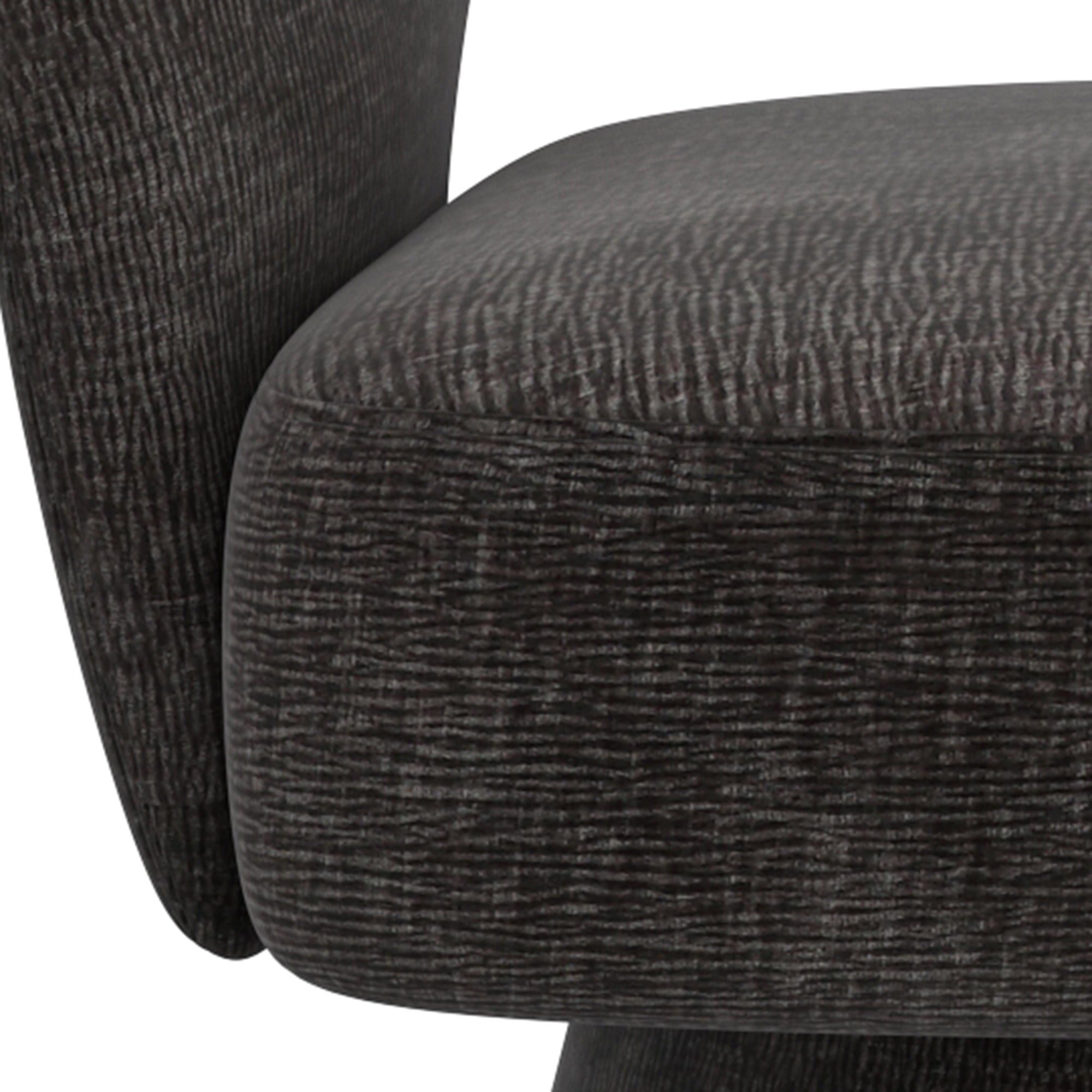 SANTO-ACCENT CHAIR-CHARCOAL