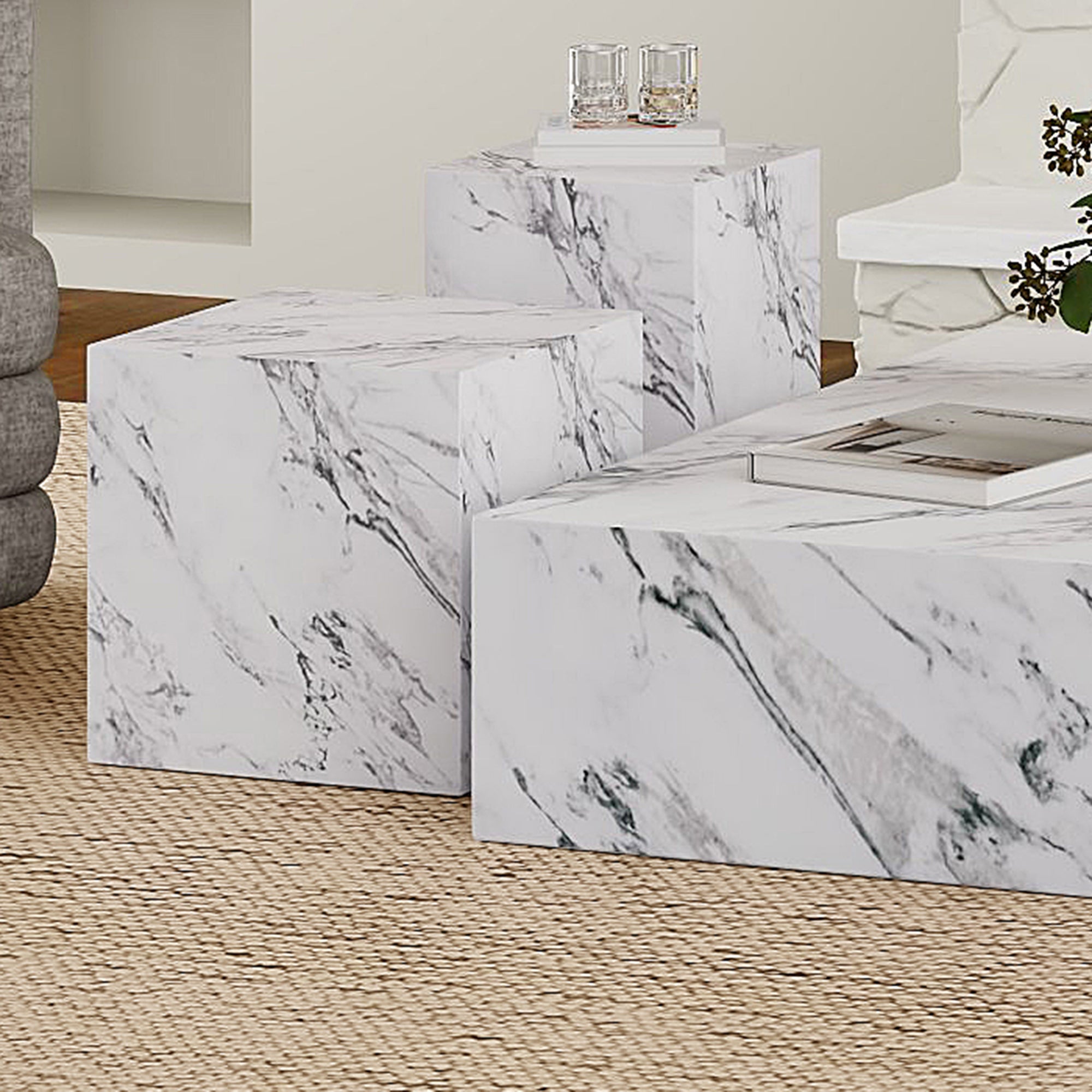 ARTEMIS-SQUARE ACCENT TBL-BULGARI WHITE